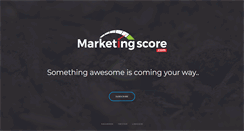 Desktop Screenshot of marketingscore.com